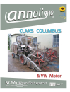 CLAAS Mähdrescher Columbus & VW/Volkswagen Motor Typ 122/1 Bild- Bedienungsanleitungen & ZF Getriebe MD-7 Bild- Ersatzteilliste & Explosionszeichnungen  - annoligno 426